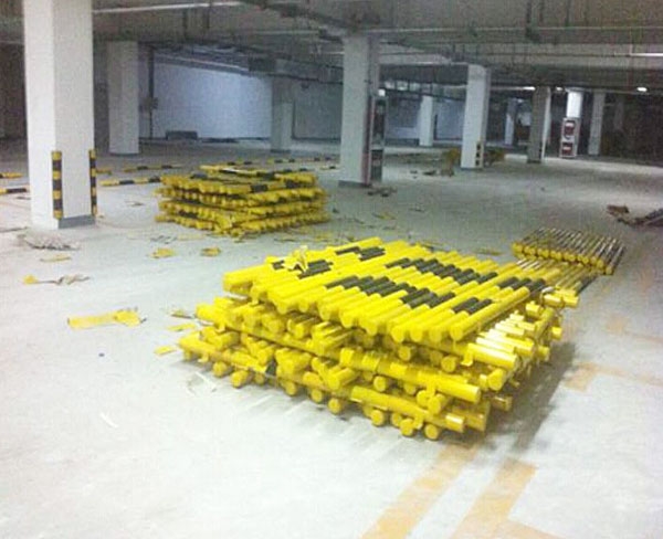 地下车库停车安全设施