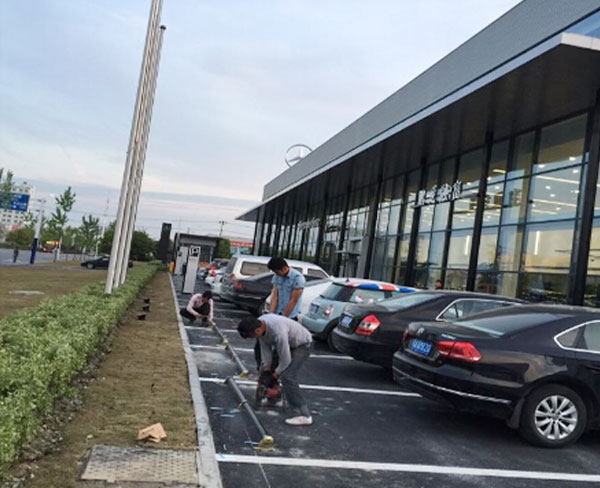 地下车库停车安全设施