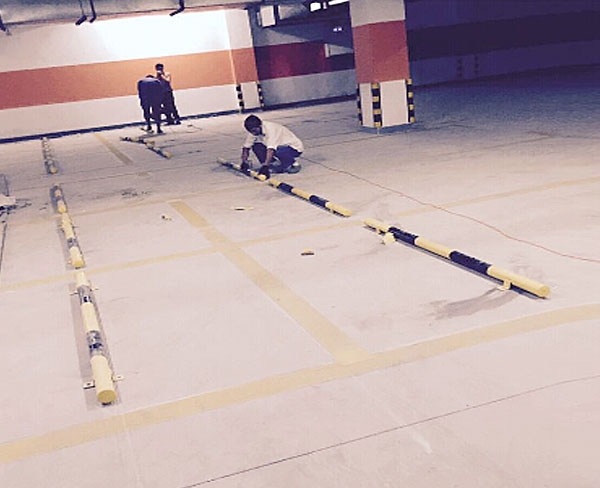 地下车库停车安全设施