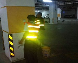 地下车库停车安全设施